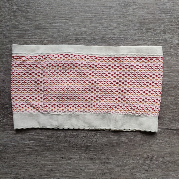 Aerie NWT Fishscale Crop Top Bandeau Medium - Picture 2 of 6